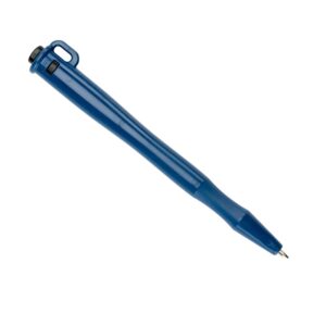 RETREEVA DETECTABLE STICK PENS WITH LOOP - BLUE HOUSING - BLACK INK