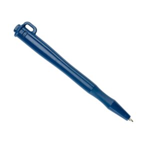 RETREEVA DETECTABLE STICK PENS WITH LOOP - BLUE HOUSING - BLUE INK