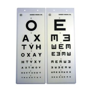 distance vision test chart