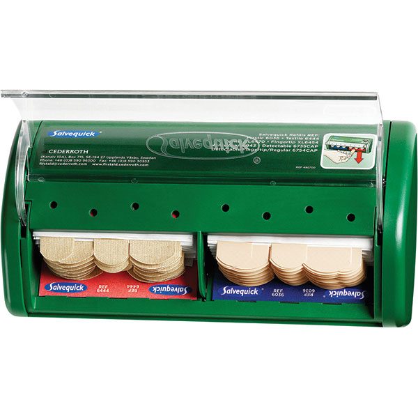 Cederroth Salvequick Dispenser with Fabric & Washproof Plasters Plaster Holder
