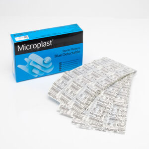 Blue Metal Detectable Plasters 7cm x 5cm (50) - Image 3