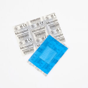 Blue Metal Detectable Plasters 7cm x 5cm (50) - Image 2
