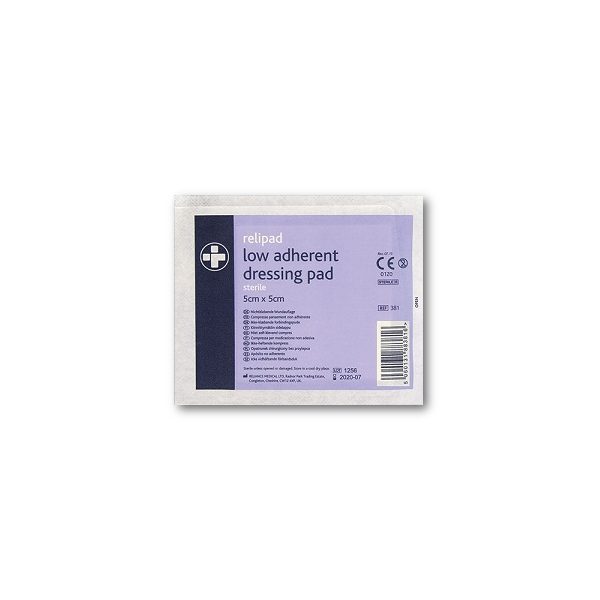 Low Adherent Sterile Dressing Pads 5cm Low Adherent Dressing Pads