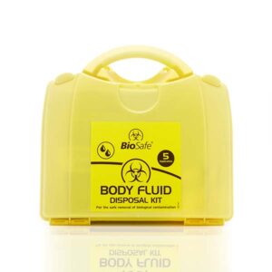 Bio-Hazard Body Fluid Disposal Kit - 5 Applications