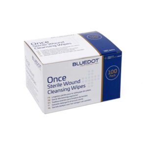 Saline Sterile Moist Cleansing Wipes - Alcohol Free (100) - Image 1
