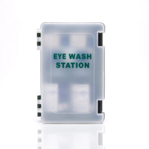 Covered Eyewash Cabinet - Complete