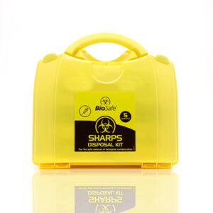 Bio-Hazard Sharps Disposal Kit - 5 Applications