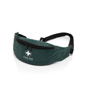 HSE Compliant Lone Person First Aid Travel Kit in Bum Bag