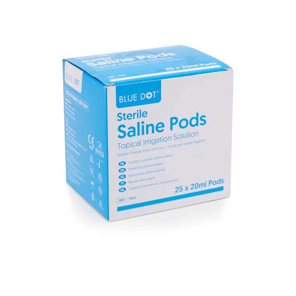 8107 - Eye Wash Solution 25 x 20ml Pods
