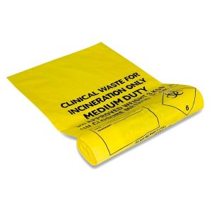 Yellow Biohazard Bag