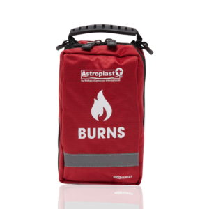 Emergency Burns Kit in Red Bag