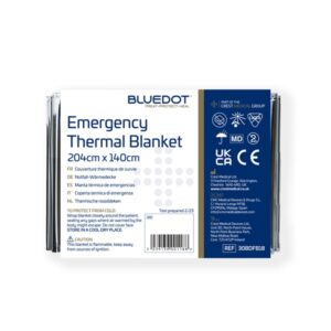 Emergency Foil Thermal Blanket Single Use - Image 1