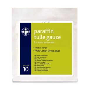 Paraffin Gauze Dressing 10cm x 10cm