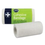 white cohesive bandage