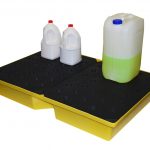 large spill containment trays