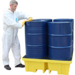 4 drum spill containment pallet
