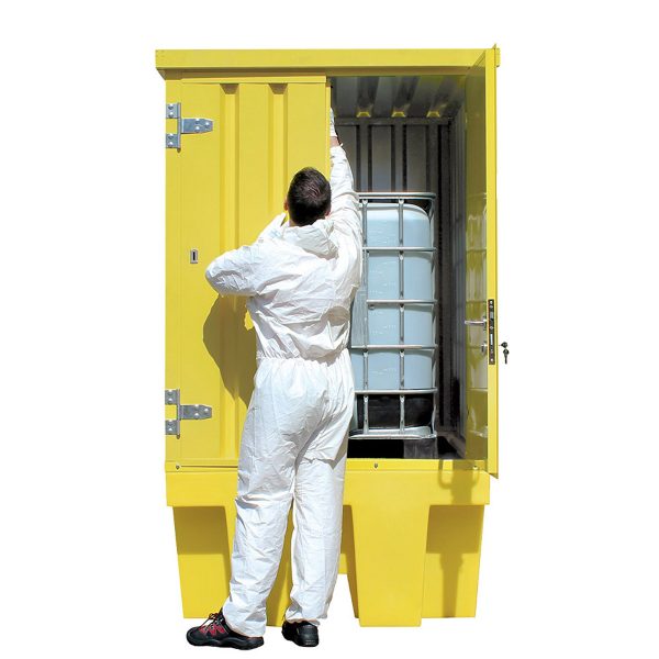 30SL2WMA10.jpg covered spill containment pallet