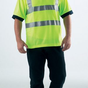 Hi Vis Short Sleeve Polo