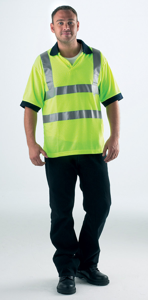 86SL236011.jpg Hi Vis Short Sleeve Polo
