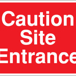site entrance safety signs
