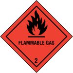 Flammable Diamond Sign