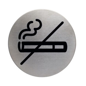 no smoking door sign