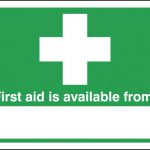 First Aid Location Sign