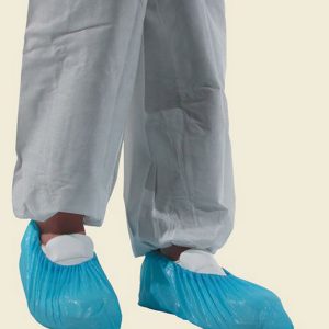 Blue Disposable Overshoes