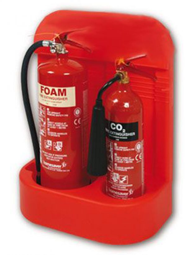 FIRESL03.jpg double extinguisher stand