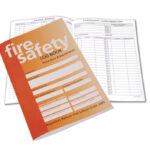 a4 fire safety log book