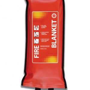 Flat pack fire blanket