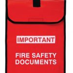 fire safety document holder
