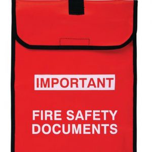 fire safety document holder