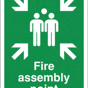 fire evacuation point sign