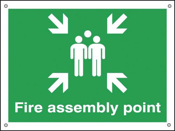 FRSL04536A.jpg metal fire assembly point sign
