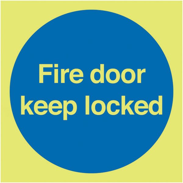 FRSL06802M.jpg fire door keep locked sign