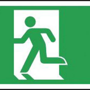 Green Fire Exit Sign