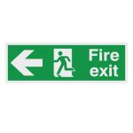 running man left sign