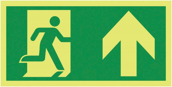 FXSL06630M.jpg running man arrow up sign