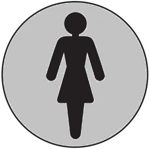 womens bathroom sign