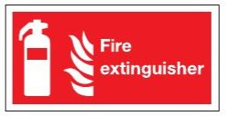 fire extinguisher safety sign