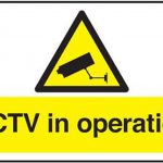cctv notice sign