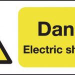 risk of electric shock sign