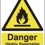 Danger Flammable Gas Sign