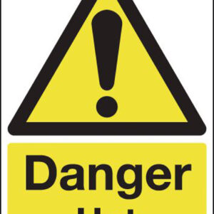 danger hot signs