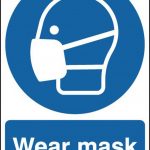 wear mask sign
