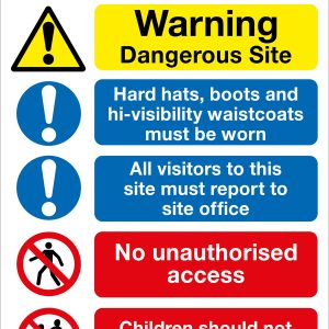 Site Safety Information Board