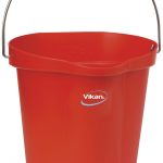 Red Plastic Bucket