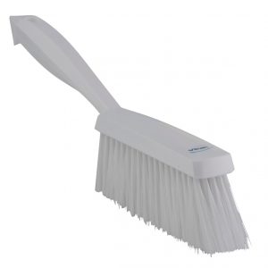 white sweeping brush
