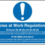 The Noise At Work Regulations 2005 Sign